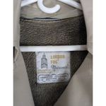 London Fog Khaki Double-Breasted Trench Coat All Weather Raincoat 10 Regular Photo 1