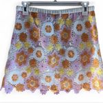 ZARA ASO Enid Wednesday Adams Netflix  Crochet Ombré Skirt Photo 3