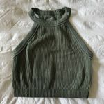 Aerie Green  Top Tank Ribbed Photo 0