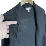 ST JOHN Sport Vintage Women’s Black Santana Knit Cocoon Cardigan Small Photo 1