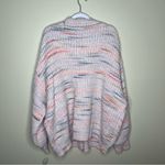 Grace + Karma Space‎ Dyed Mock Neck Chunky Knit Sweater Cozy Warm Pink Size 3X Photo 6