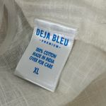 Deja Bleu women Elegant High Waist Cream Shorts with Black Accents Size XL Photo 13