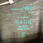 Natural Life  You Can Do Anything Floral Boyfriend Long Sleeve Tee NEW W2037 Sz S Photo 4