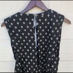 Free People Women’s Romper Ashley Black Diamond Keyhole Small Photo 4