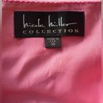 Nicole Miller UNIQUE  PURPLE DENIM FLORAL AND LACE MIDI BUSTIER DRESS SIZE 10 Photo 9