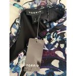 Torrid  Mini‎ Ruffle Trim Dress Chiffon Floral Multi-Color Plus Size 1X NWT Photo 7