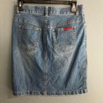 Guess Vintage  denim skirt front slit size 27 #718 Photo 5