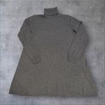 Marine layer Addison Turtleneck Sweater Dress, Dark Heather Gray Size Medium Photo 3