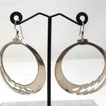 Sterling Silver  vintage hoops, 13.6g Photo 0