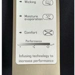 Tail Tech Waffle Tank Top Black Teal & White Edges Performance Fabric M NWT Size M Photo 6