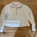 Stoney Clover Lane Women's White Quarter-Zip Sweater stony Clover Lane target small terry Photo 0