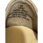 Seychelles Anthropology  Women's 9W Wide Taupe Suede Ruched Wedge Heel Shoes Photo 8
