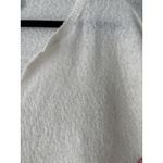 American Eagle  Women's Cream White Notch V Neck Fluffy Sweater Size Small Photo 3