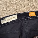 Pilcro  Anthropologie Serif Black Velvet Pants Size 26 Photo 2