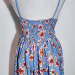 Band of Gypsies  Pink and Blue Floral Mini Dress Size Small Wedding Guest Dress Photo 6