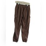 Parisian Brown Cargo Joggers Snap Pockets Size 10 Photo 4
