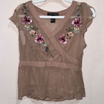 Jonathan Martin  Mauve Silk Top Photo 0