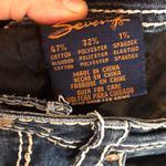 Seven7  Women's Boot Cut Jeans in Distressed Blue Photo 2