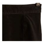 Paris Sport Club Black Suede Pencil Straight Skirt 7/8 Genuine Leather Lined Photo 3