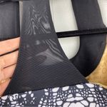 Lululemon White Black Glacier Lace Scoop Neck Tank Top Racerback Size 4 Photo 4