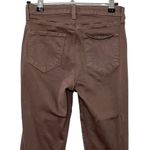 L'Agence Margot High Rise Skinny Jeans In Pine Bark Brown Cropped Womens Size 25 Photo 5