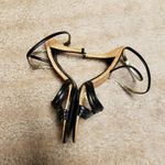 Touch of Nina  Black Strappy Heels 6M Photo 1