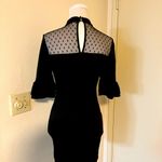 ACME Eighties, See Through Top, Siren Dress, Black Color, Elegant Dress Size M Photo 2