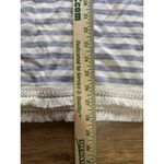 J.Jill Women Size 3X Tunic Sweater Fringe Hem Tunic Shirt Striped Coastal Beach Photo 3