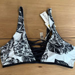 Tinibikini NWT  Reversible Top Size‎ Large Black & White Photo 0