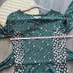 Boden Anna tulip printed dress size‎ 6 TALL Green Photo 5