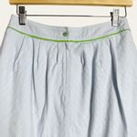 Lilly Pulitzer Blue White Striped Peek A Boo A-Line Skirt Size 2 Photo 2