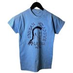 Urban Outfitters 80s Indian Meadows Blue T Shirt Adult XS 50/50 Screen Stars Adult Unisex Fit Photo 1