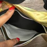 Gold Fanny Pack, One Size, Rainbow Zip Black Photo 2
