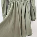 Vine & Love  Sage Green Dress Photo 3