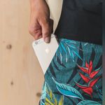 Women’s Ripskirt in Vintage Bali Jungle Print Velcro Wrap Skirt M Green Size M Photo 11