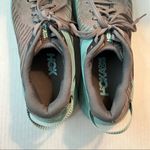 Hoka One One Rincon Women’s Charcoal Gray, Aqua Sky Trainer Sz 8.5 Used See Dsx Photo 6