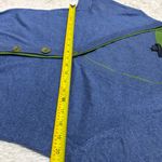 Boden Women’s Cardigan Blue Green Contrast Buttons Wool Blend V Neck size 16 Photo 6