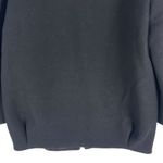 ZARA  Monteco Wool Front Zip Oversized Bomber Jacket Black Size XS Photo 11