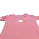 Lilly Pulitzer Lilly Pulitzer V-Neck Pink Tee Shirt Women’s Large Casual Summer Lightweight Photo 5