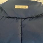Lilly Pulitzer New Lauren Down Puffer Vest Navy Floral Lining Large $188 RARE Photo 9