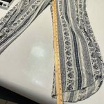 American Eagle Womens XS Halter Jumpsuit Blue White Striped Boho Casual Romper Photo 10