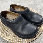 Birkenstock Footprints Women’s Alton Clogs Shoes Slip On Leather in Black 11 Photo 0