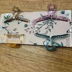 Hair Clips (4) Jewel tone hair accessories NWT Purple Photo 2