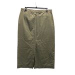 Old Navy Maxi Skirt Olive Green Size 18 Y2K Photo 9