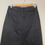 Armani Exchange AX Black Pencil Skirt Womens 0P Straight Preppy Dark Academia Photo 1