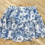gilli Floral Ruffle Mini Skirt Photo 1