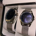Tahari  Silver Men's & Women’s Watch Set Photo 2