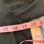 HD in Paris Anthropologie  Astral Tie Neck Black‎ Chiffon Blouse size 4 Photo 8