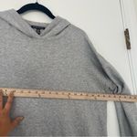 Eileen Fisher Stretch Terry Hooded Top Tencel Lyocell Gray Women's Size Large Photo 9