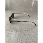 Cole Haan  CH1022 II Eyeglasses Frames ONLY 53-16-135 Black/Blue Teal Marble Photo 3